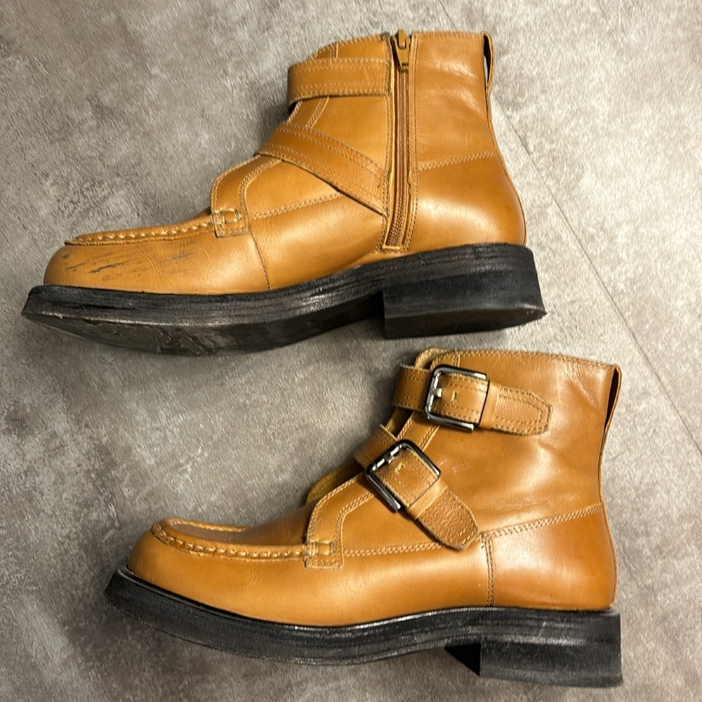 Free People Isla Moto Boots Camel - Picture 10 of 12